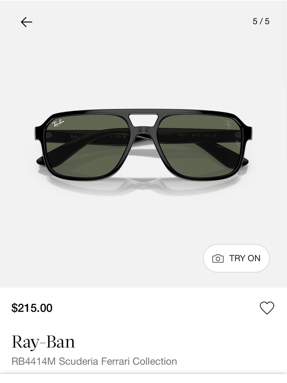 Ray-ban scuderia Ferrari glasses
New with lens cloth and case